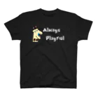 JunjunのAlways playful スタンダードTシャツ