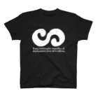 50infinityの50infinity(LogotypeA-W) スタンダードTシャツ