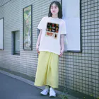 気分屋(モンスターマーチ)のMonster March by GEISP ver.白字 Regular Fit T-Shirt