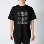 やま・かわ・どうろの大井川ダムツアー(前面プリントバージョン) スタンダードTシャツ