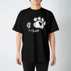 P➛fam.comのP➛KUMAちゃん(白) スタンダードTシャツ