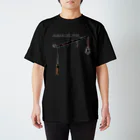 marukazakiの映画『蜘蛛』 企画Tシャツ（白フチ取りあり） スタンダードTシャツ