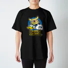 蹴球メガネーズの14色【マスコット風】蹴球メガネーズ【デザイナーズ】 スタンダードTシャツ