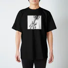 Sharp Bugsのインディアンオーナメンタル Black  Regular Fit T-Shirt