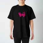 ユキヒョウのお店のユキヒョウピンクバージョン Regular Fit T-Shirt