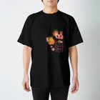 ★枠星屋★の茶屋 桜源郷あるいは桃源郷 (招き猫＆お狐さま) Regular Fit T-Shirt