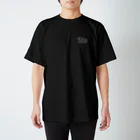 ランパンプス単独グッズショップのKingPower ラインロゴ黒Tシャツ Regular Fit T-Shirt