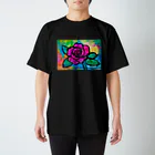 イラストレーター★GoGazのお店のGoGazの『薔薇』 Regular Fit T-Shirt