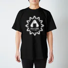 manaのONIGIRI is OISHII!!-白-(三角) スタンダードTシャツ