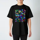 R☆worldのカラフルクリスタル Regular Fit T-Shirt