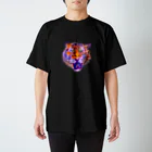 ホップステップジャンピングの平和な虎 スタンダードTシャツ