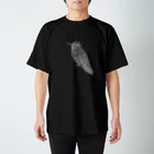 創作工房muccoのbird(white)  Regular Fit T-Shirt