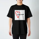 けーしょっぷのUnknown@Heart枠付き Regular Fit T-Shirt