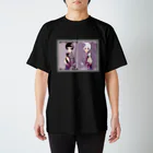 アトリエ縁 -yukari-のtwins_和モダン　白レース スタンダードTシャツ