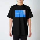 空・木・風の飛行機雲 Regular Fit T-Shirt