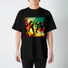 ミネムラコーヒーのネコスカバンド スタンダードTシャツ