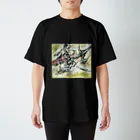 jusanryuの竜文字「武士」 スタンダードTシャツ