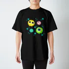 鳥の巣のめめたんT　（星ミント） スタンダードTシャツ