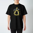 HI-IZURUの前ガオーTシャツ（ブラック専用） スタンダードTシャツ