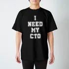 ゴンのI NEED MY CTO（白） Regular Fit T-Shirt