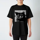 マフィア猫アイテムのマフィア猫アイテム　重要参考人ハスキー スタンダードTシャツ