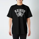 軽凌相撲部のカレッジ風ロゴ「KEIRYO」白インク Regular Fit T-Shirt