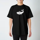 シロクジラのお店のシロクジラ スタンダードTシャツ