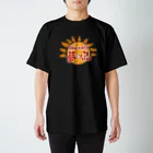 夢の島2022の夢の島 ロゴTシャツ 黒 Regular Fit T-Shirt