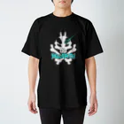 YAGUshopの蝿の王ロゴ-白 Regular Fit T-Shirt