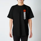 うんこチャンネルのりんどーざんまい黒 スタンダードTシャツ