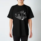 川崎店のトマソン集合住宅（夜） Regular Fit T-Shirt