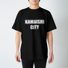 【公式】RE EARTH TV / リアスティーヴィーのKAMAISHI CITY - Tee（WH-Dark Color）スタンダードTシャツ スタンダードTシャツ