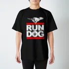 COOL CAT★GRAPHICSのRUNNING DOG　走ってる犬　CCG-005-2B Regular Fit T-Shirt