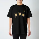 花日和 畳の小躍(白) Regular Fit T-Shirt