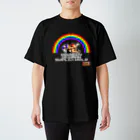 DOTSWRESTLERのRAINBOW GERMANSUPLEXHOLD スタンダードTシャツ