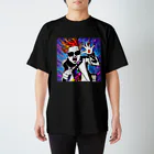 世界に1つだけのTシャツ屋【一点ものアートTシャツ専門店】のロックスター4 スタンダードTシャツ