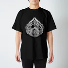 Ａ’ｚｗｏｒｋＳの火焔光背 黒炎（日本語コレクション） スタンダードTシャツ