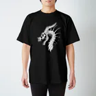 GW@suzuriのドラゴンスカル Regular Fit T-Shirt