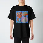 LOVE MUSHROOMのヒョウヒョウきのこ Regular Fit T-Shirt