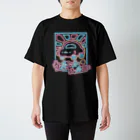 ぷにおもちSHOPのネオンウーパールーパースーパーカー Regular Fit T-Shirt