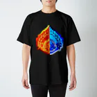 Ａ’ｚｗｏｒｋＳの火焔光背 氷炎（日本語コレクション） Regular Fit T-Shirt