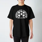 STAR TORTOISEのホルスフィールドリクガメ白抜き Regular Fit T-Shirt