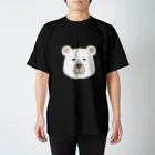 KUMANUMAのしょんぼりシロクマ Regular Fit T-Shirt