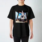 未来アニメスタジオのAIキャラクター6 Regular Fit T-Shirt