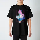 イタリアンクマの宙色少女Tシャツ Regular Fit T-Shirt