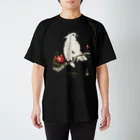 MUGEN ARTの小原古邨　鸚鵡と柘榴（柘榴に鸚鵡）Ohara Koson / Cockatoo and pomegranate  スタンダードTシャツ