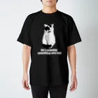 ﾈｺﾁｬﾝ is KAWAIIの邪悪なことを考えている猫(black) Regular Fit T-Shirt