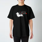 もふもふだっくすのLong body Dachshund スタンダードTシャツ