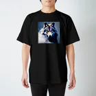 ga_maguのsmoking wolf スタンダードTシャツ