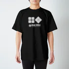 Graphic Design Works Quattroの紋シリーズNo.8・近江源氏／佐々木・六角・京極／四つ目結 スタンダードTシャツ